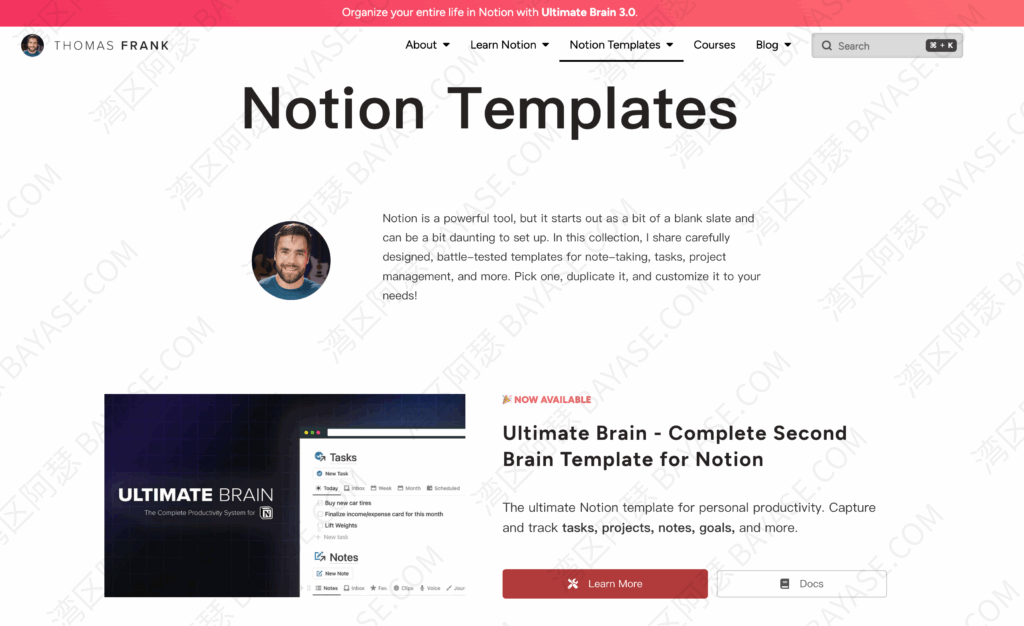 Thomas Frank的官网