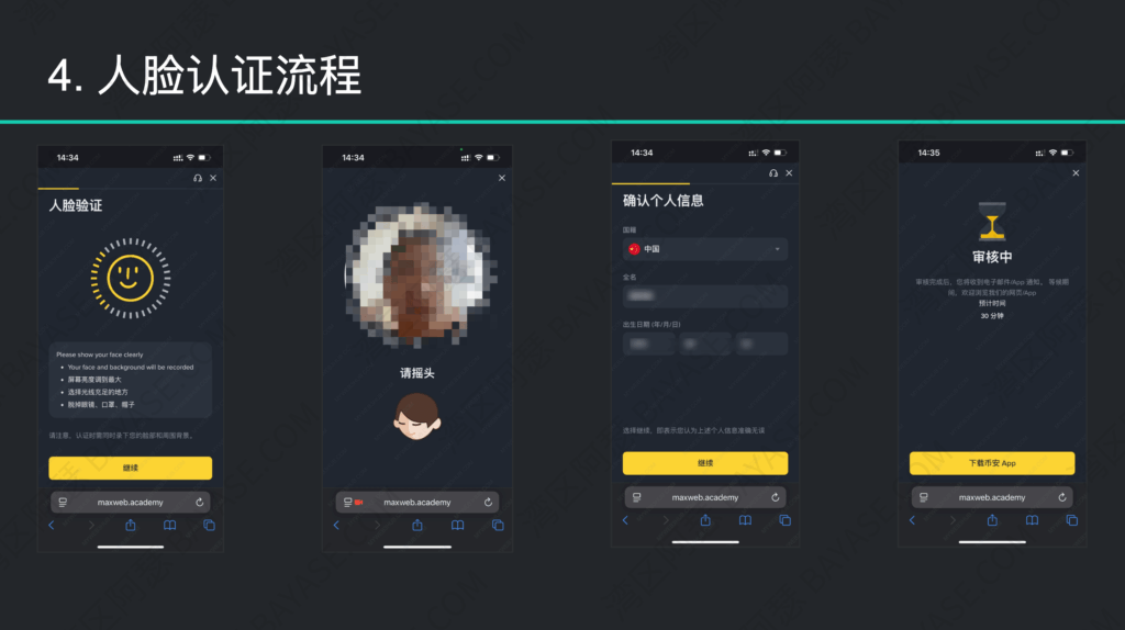 币安人脸识别流程