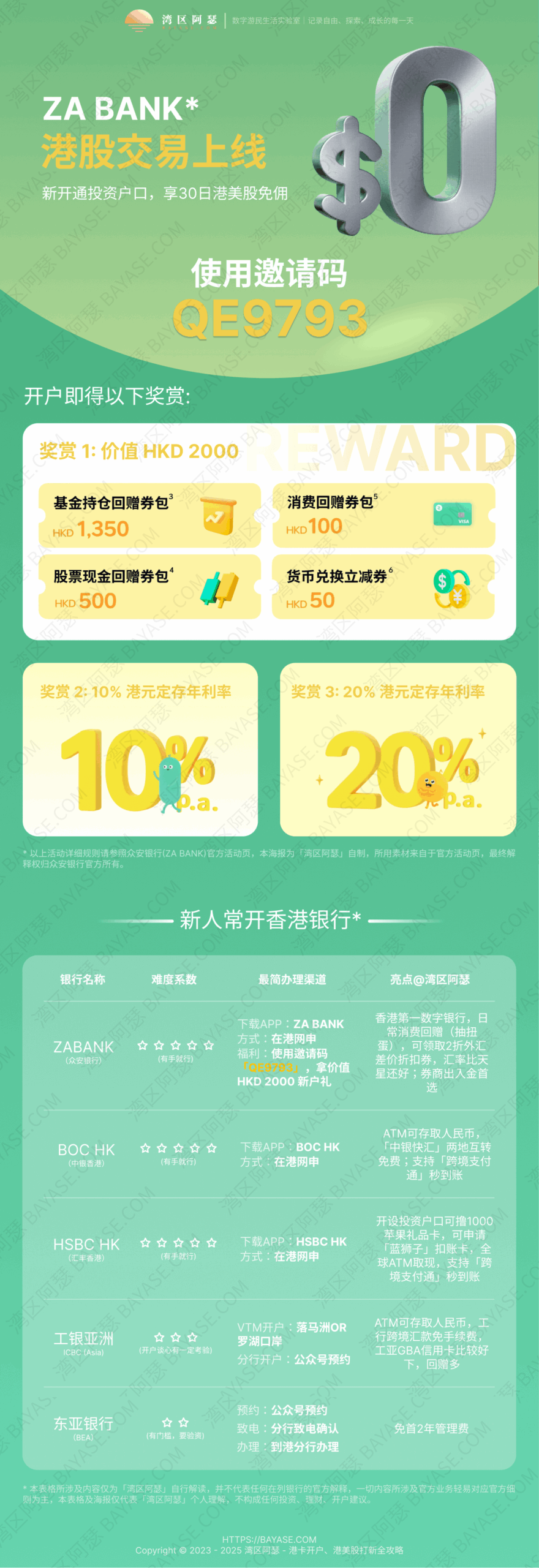 香港众安银行新户礼，香港银行开户推荐，香港银行怎么开户？
