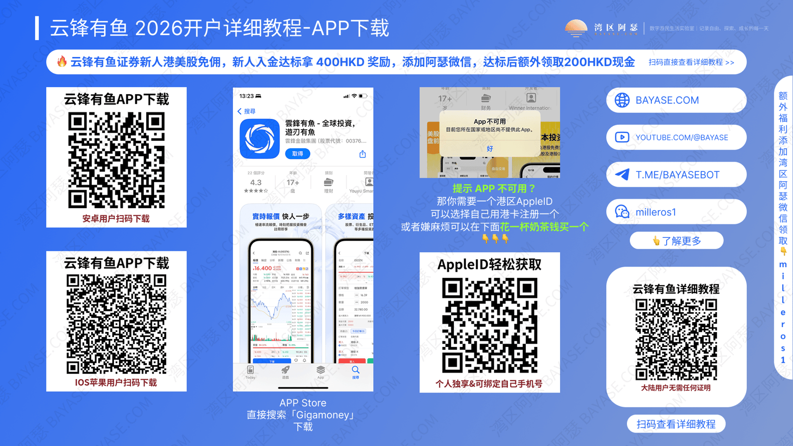 云锋有鱼APP，云锋有鱼下载，云锋有鱼开户教程