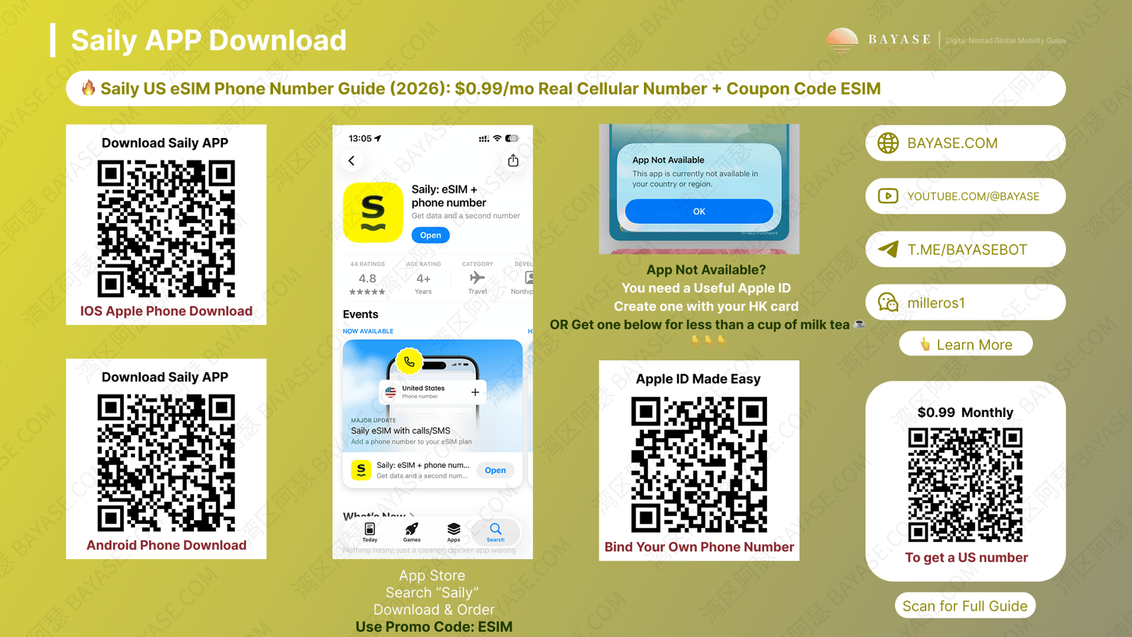 Saily app download guide, how to download and install the Saily eSIM app